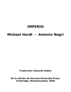 IMPERIO Michael Hardt