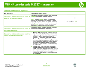 HP LaserJet M2727 MFP Series - Print Tasks