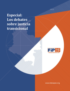 Especial: Los debates sobre justicia transicional