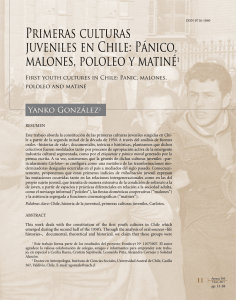 Primeras culturas juveniles en Chile: Pánico, malones, pololeo y