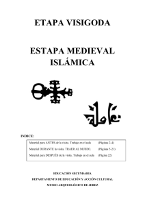 etapa visigoda estapa medieval islámica