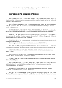 referencias bibliograficas - Universidad Nacional de Catamarca