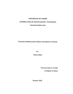 capítulo 1 - Sistema de Bibliotecas de la Universidad de Panamá