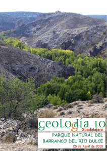 Parque Natural del Río Dulce - Sociedad Geológica de España
