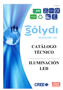 Catálogo general de iluminación LED