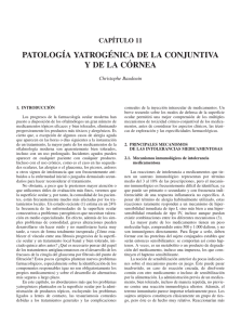 capítulo 11 patología yatrogénica de la conjuntiva y de la córnea