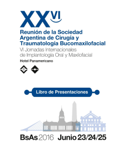 Libro de Presentaciones - Sociedad Argentina de Cirugía y