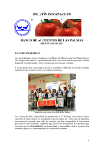 2011 - Banco de Alimentos de Las Palmas