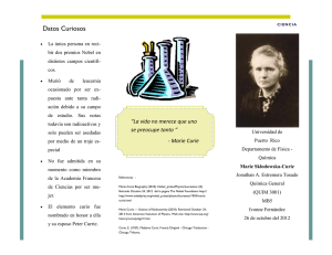 obsessive genius the inner world of marie curie
