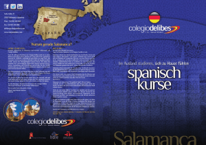 Spanischkurse in Spanien. Colegio Delibes