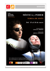 MÍSTICA y PODER - Teatro Fernán Gómez