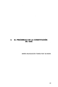 El Preámbulo de la Constitución de 1845 - e