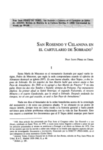 San Rosendo y Celanova en el Cartulario de Sobrado