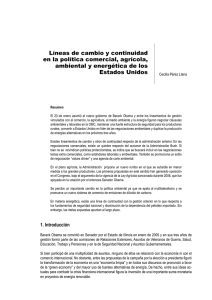 Líneas de cambio - Centro de Economía Internacional