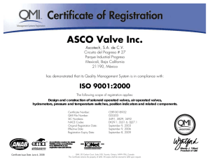 ASCO Valve Inc.