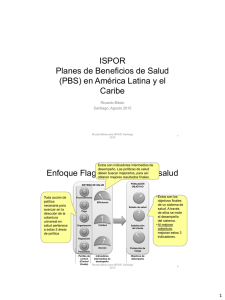ISPOR Planes de Beneficios de Salud (PBS) en América Latina y el