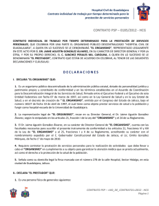 declaraciones contrato psp – 0185/2012 - hcg