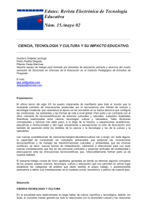 Edutec. Revista Electrónica de Tecnología Educativa Núm. 15