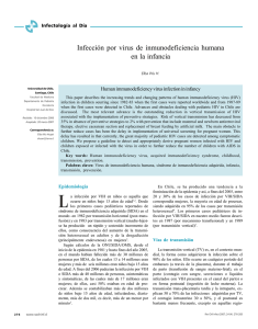 Infección por virus de inmunodeficiencia humana en la infancia