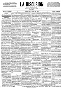 AñoXVI.-Núm 691 Viernes 6 de Enero de 1871. Edición de Madrid.