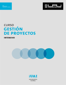 gestión de proyectos - Universidad Adolfo Ibáñez