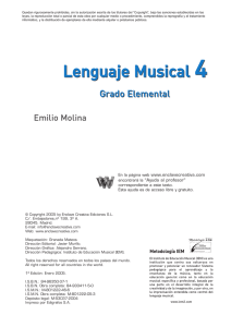 Lenguaje Musical 4 Lenguaje Musical 4