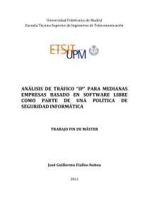 análisis de tráfico ¿ip - dit/UPM - Universidad Politécnica de Madrid