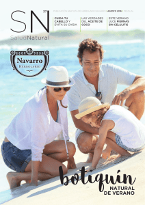 Revista Agosto - Herbolario Navarro