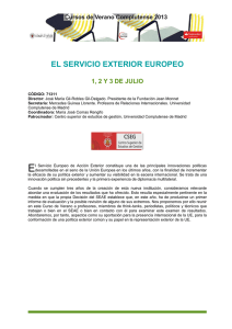 el servicio exterior europeo - Universidad Complutense de Madrid