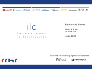 Diapositiva 1 - ILC Inversiones