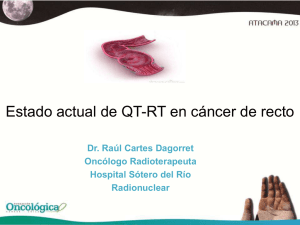cancer de recto qt- rt preoperatoria