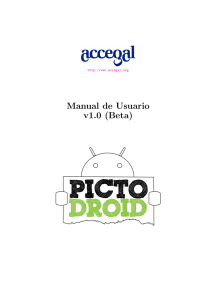 Descarga manual de la aplicación PictoDroid v1.0 (beta)