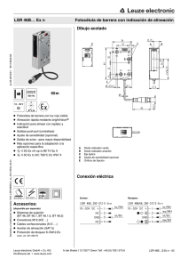 Accesorios: Dibujo acotado Conexión eléctrica LSR 46B… Ex n