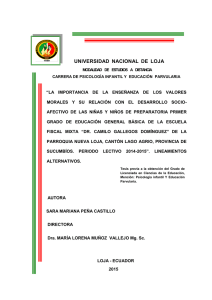 TESIS FINAL SANDRA - Repositorio Universidad Nacional de Loja