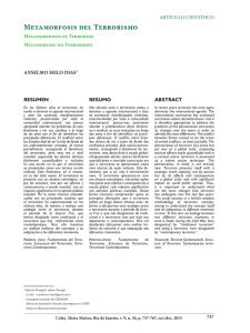 Metamorfosis del Terrorismo