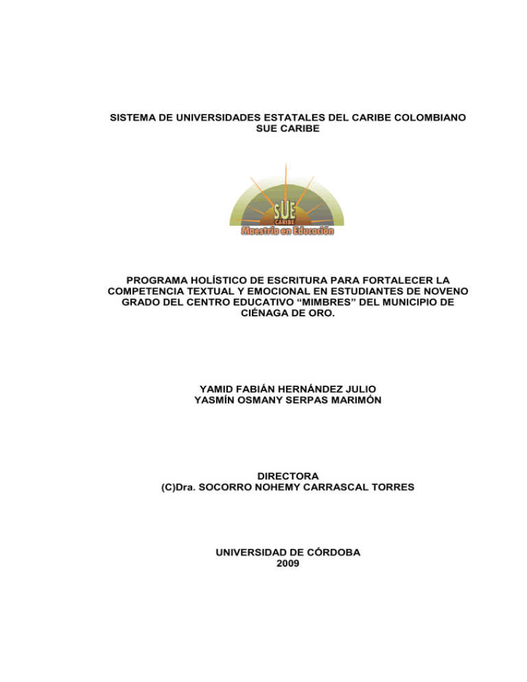 Programa Hol stico De Escritura Para Fortalecer La