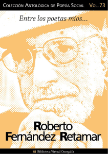Cuaderno de poesía crítica nº. 73: Roberto Fernández