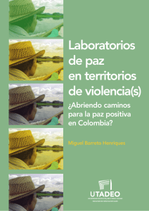 Laboratorios de paz en territorios de violencia(s)