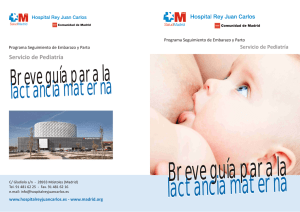 Guia lactancia materna - Hospital Universitario Rey Juan Carlos
