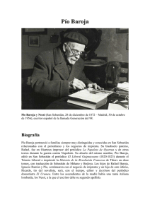 Pío Baroja - Revista literaria Katharsis