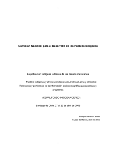 Comisión Nacional para el Desarrollo de los Pueblos Indígenas