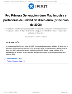 Pro Primera Generación duro Mac impulsa y portadoras de