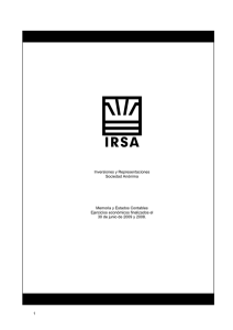 IRSA Inversiones y Representaciones