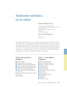Síndrome Nefrótico en la Niñez