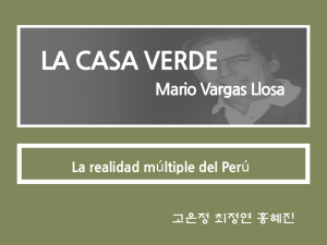 La casa verde Mario Vargas Llosa