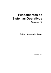 Fundamentos de Sistemas Operativos