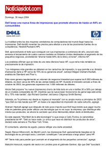 Dell lanza una nueva línea de impresoras que promete