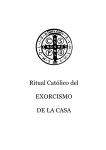 Cuadernillo de Exorcismo de las Casas