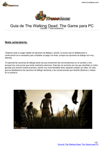 Guia de The Walking Dead: The Game para PC