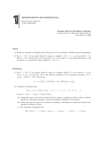 Examen de Febrero 2003-04 - Departamento de Matemáticas